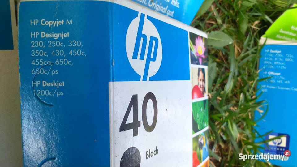 Tusze do HP z stychuoryginalnie zapakowane