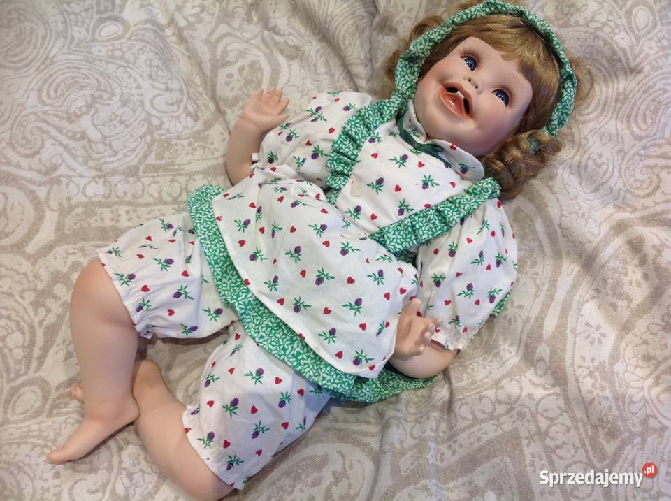 Stara Lalka Porcelanowa SHANNON Sygnowana