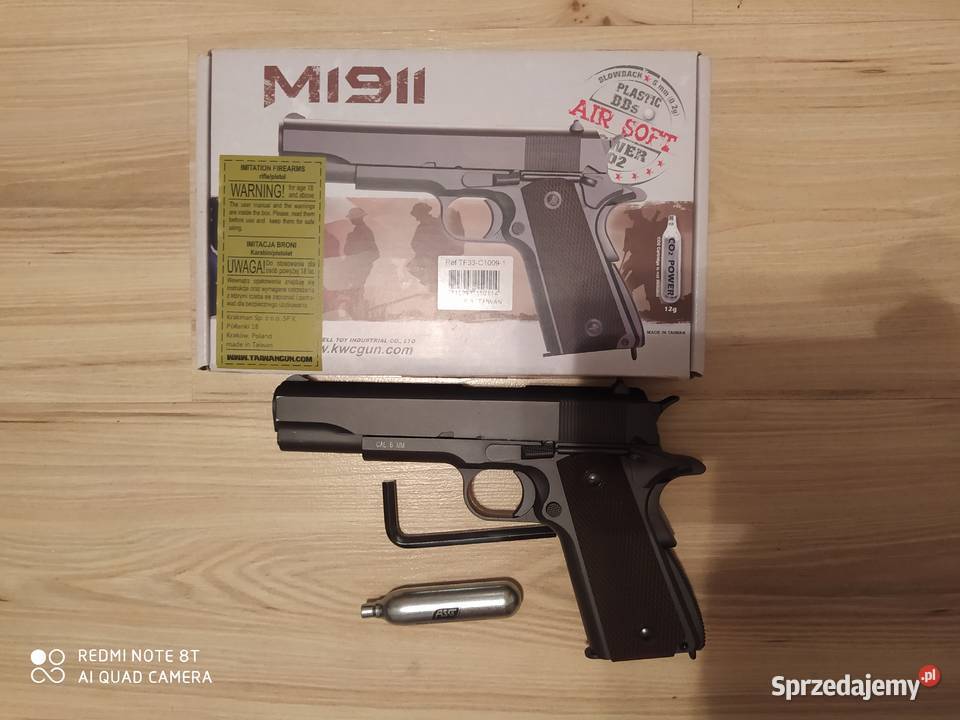 Replika ASG Colt 1911 Wielopole Skrzyńskie