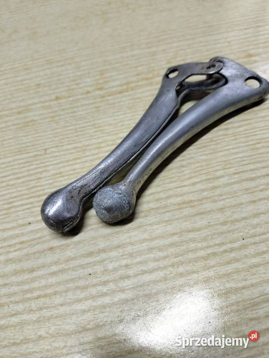 Oryginalne aluminiowe klamki Komar motorynka Łubno