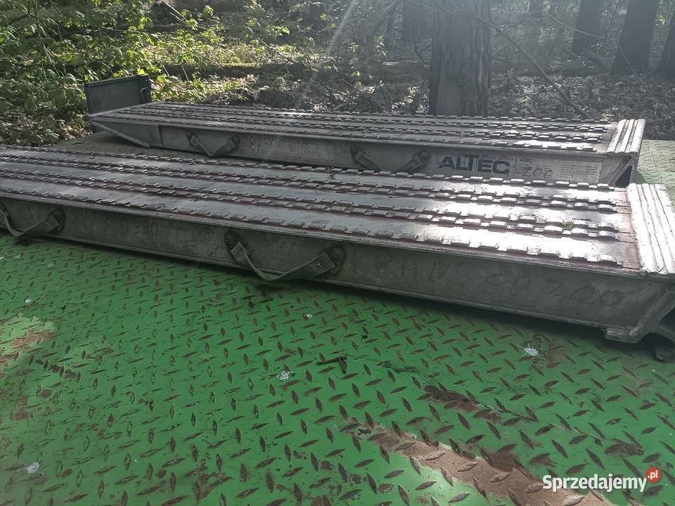 Najazdy aluminiowe Rampy i najazdy łódzkie