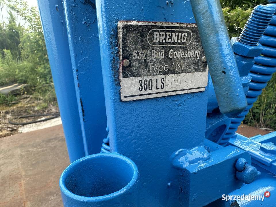 Pług obrotowy 3 skibowy Brenig Brudzowice