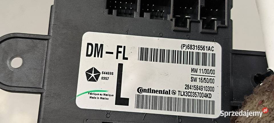 MODUŁ DODGE DURANGO III 68316561AC Lipno sprzedam