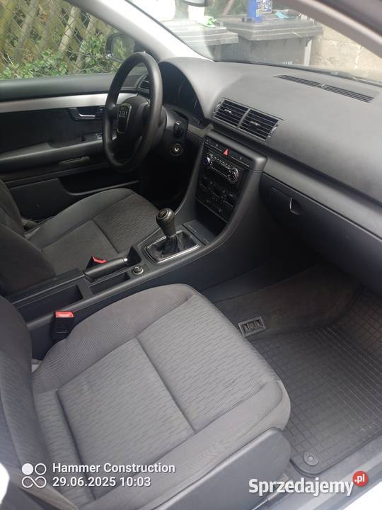 Audi A4 B7 20 benzyna 2006 zamiana Włodzimierzów