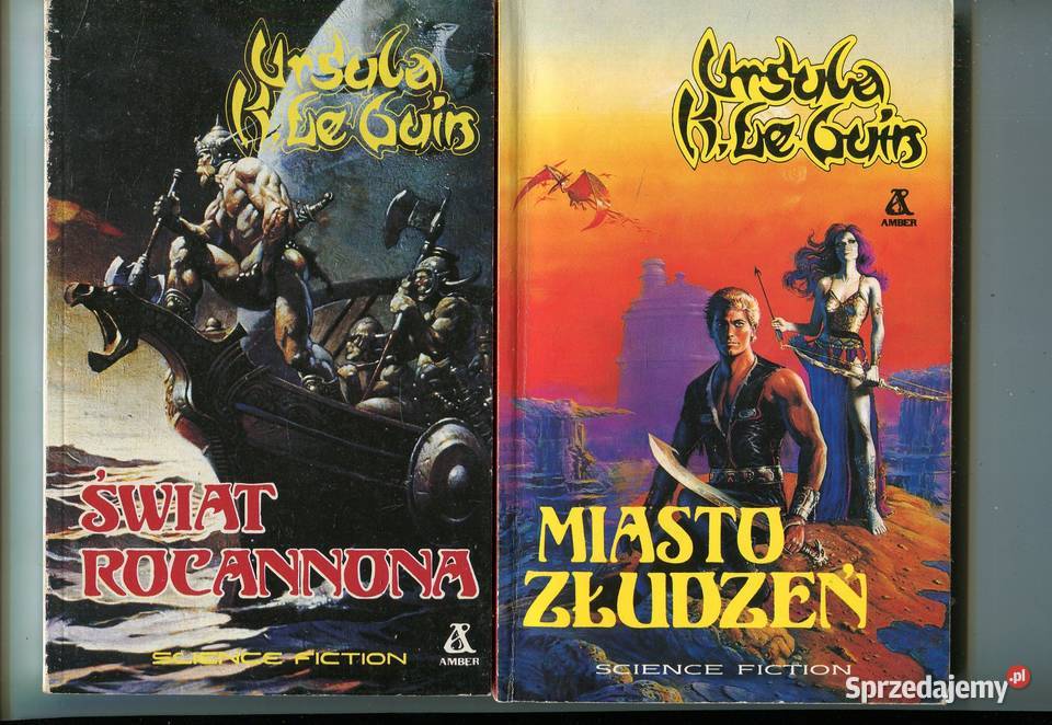 Świat Rocannona Miasto złudzeń Ursula Le Guin Rok wydania 1990 zachodniopomorskie Szczecin