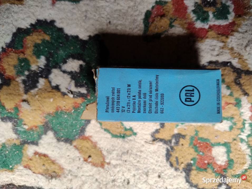 Przerywacz i świece zapłonowe Jawa PAL oryginał Adamówka