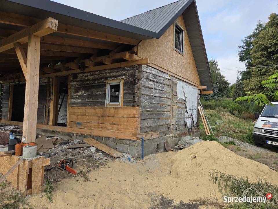 Wymiana podwalin rozbudowa przenoszenie I montaż Zamość