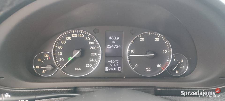 Mercedes C220 czujnik parkowania Pasłęk