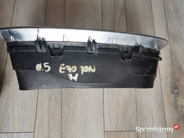 BMW X5 E70 X6 E71 LEWA CZARNA NERKA GRILL PRZÓD Międzychód sprzedam