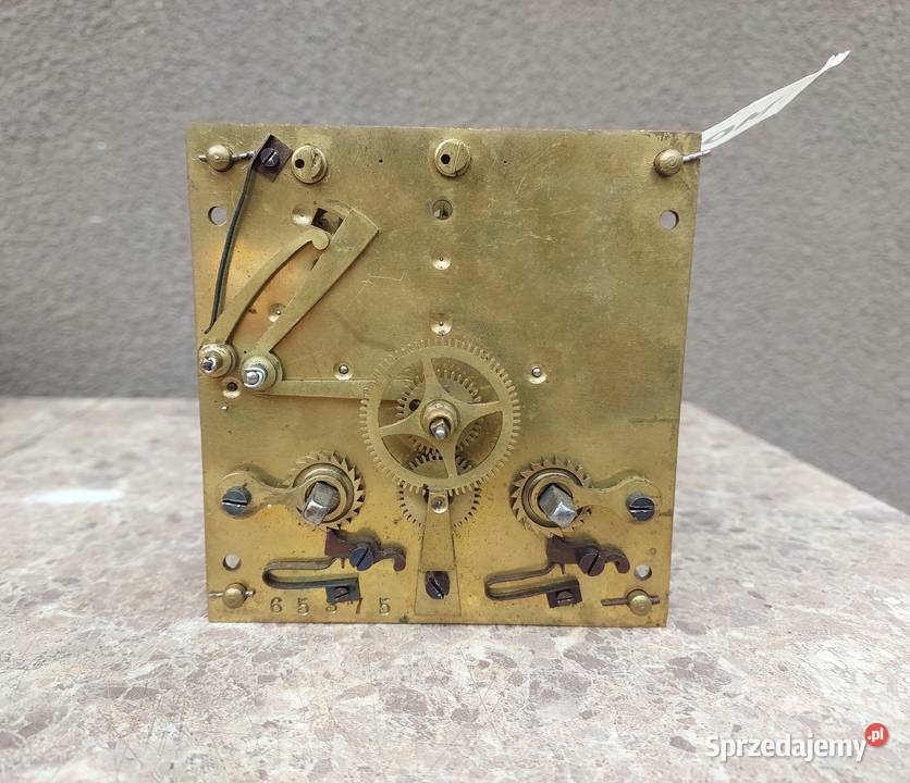 M075 Mechanizm starego zegara Hermann Braukmann pomorskie Tczew