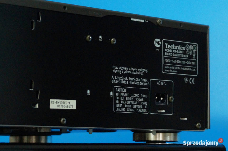 MAGNETOFON KASETOWY TECHNICS RSBX501 AUTOREVERS Jerzmanowice