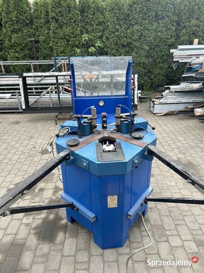 Zagniatarka do naroży aluminium schuco Elumatec