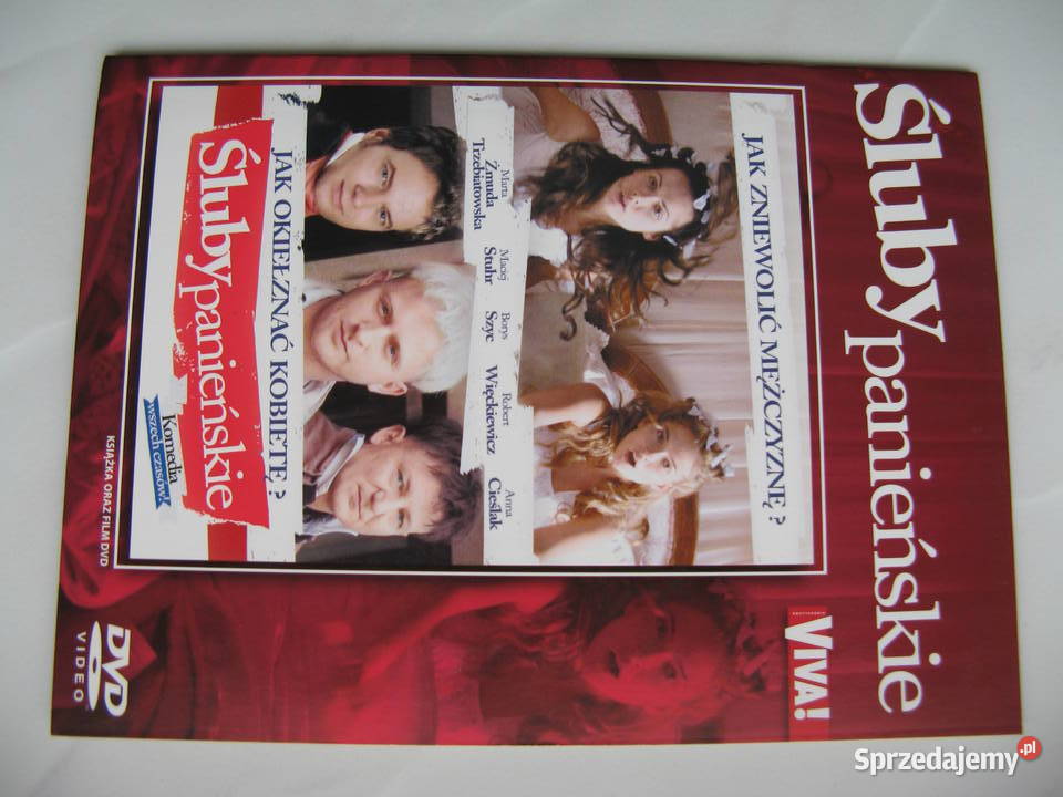 DVD Śluby panieńskie Stuhr Szyc Więckiewicz Poznań