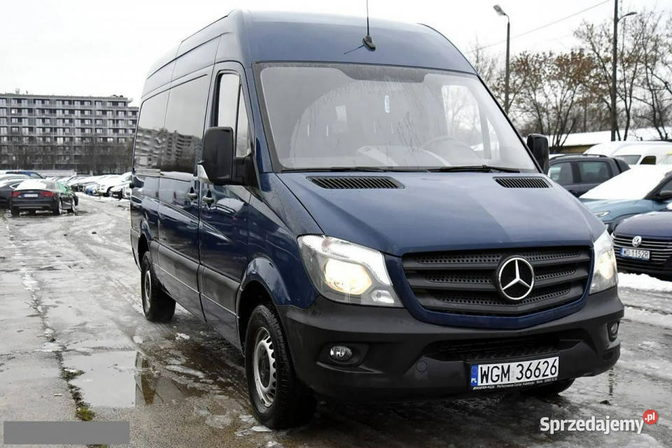 Mercedes Sprinter 2.2 CDI 163KM FV23%*Salon*1-WŁ*9-osobowy*…
