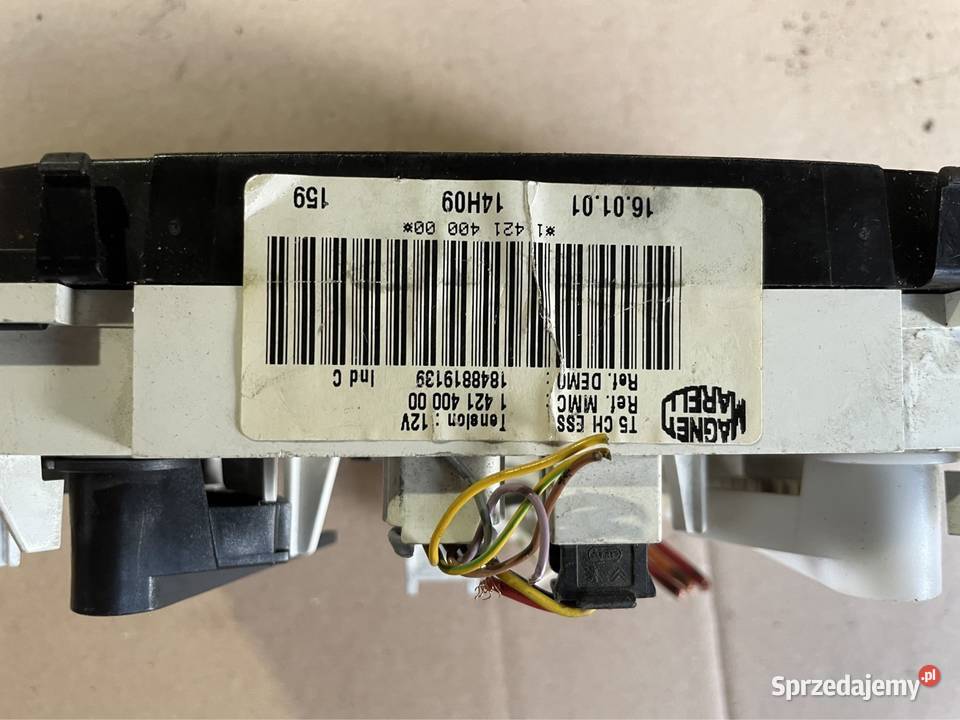 142140000 panel sterowania nawiewu Peugeot 307 osobowe zachodniopomorskie Szczecin