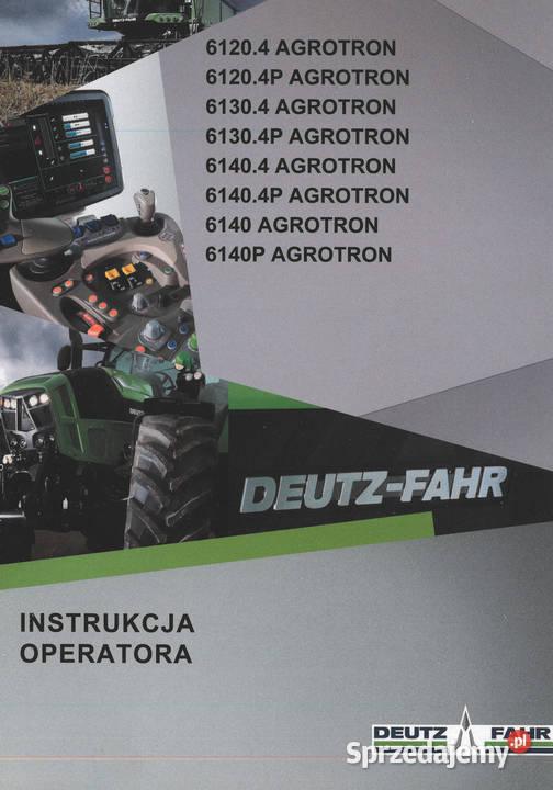 Agrotron seria K L M Tier3 Instrukcja katalog Szamotuły sprzedam