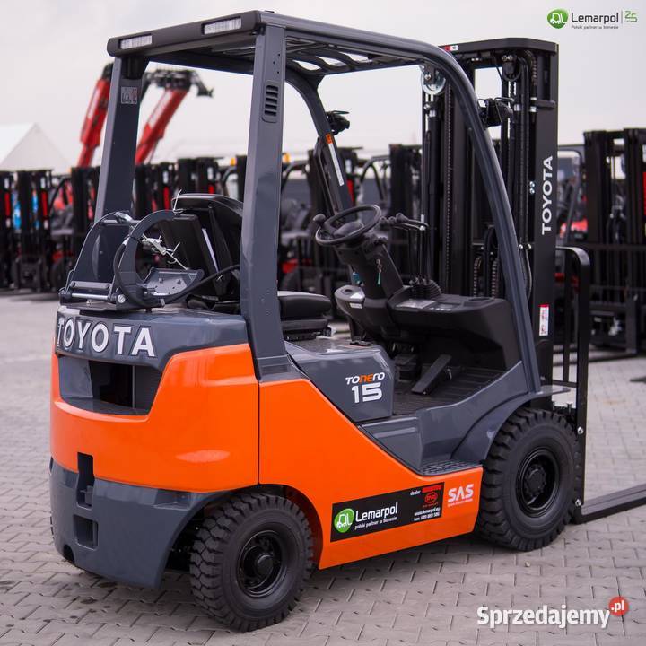 Wózek widłowy TOYOTA 8FGF15 47m Zator