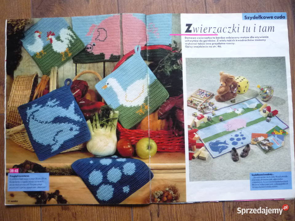 Sandra 61994 Wzory na druty Sweterki Kobiet Szczecin