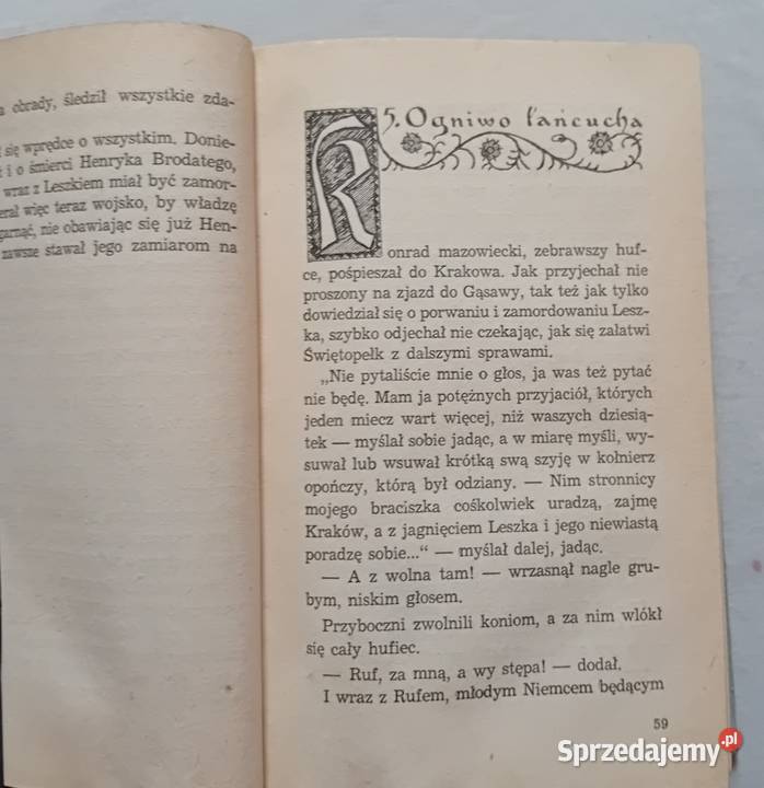Zuzanna Morawska Giermek ksiażęcy LSW 1960 r Koźminek sprzedam