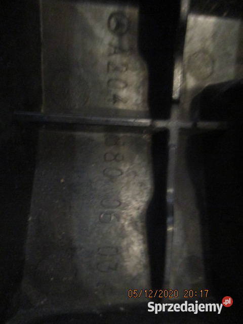 ŚLIZG ZDERZAKA PRAWY TYŁ A2048800603 MERCEDES sprzedam