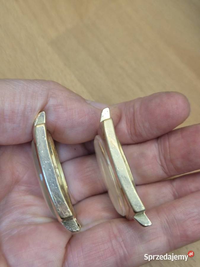 2 x złocone koperty GlashutteBison Chorzów
