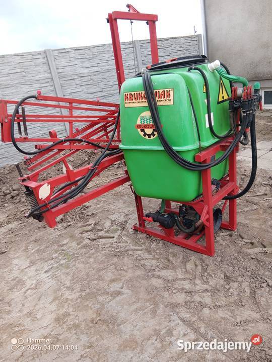 Opryskiwacz 400 litrów firmy krukowiak stan Werbkowice