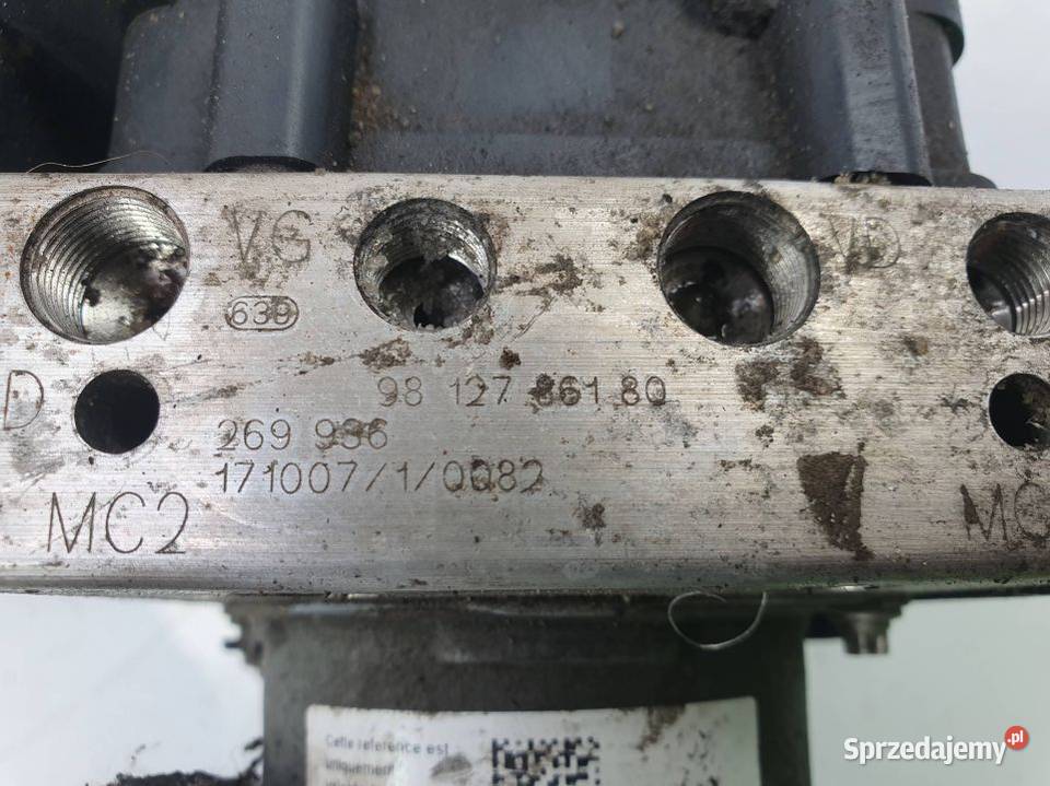 POMPA ABS HAMULCOWA CITROEN C4 PICASSO Lipno