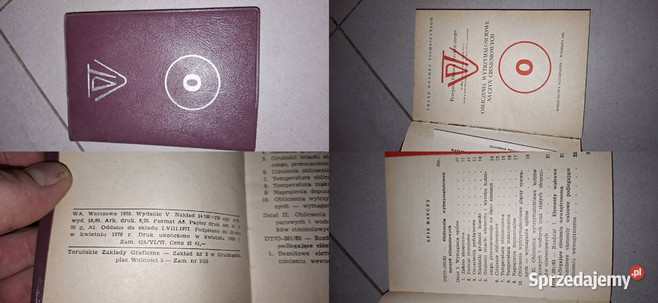 Przepisy UDT 1978 V wydanie rzadki nakład 14500 Łęczyca sprzedam