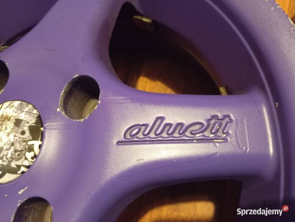 Komplet alufelg Aluett 4x100 625Jx14H2 Średnica 14" Wrocław