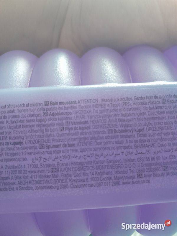 Płyn do kąpieli Lavender Calm 1000ml śląskie Siewierz