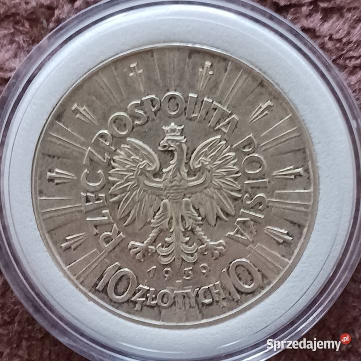 10 J Piłsudski 1939 r 1 oryginał Cudeńko Konin