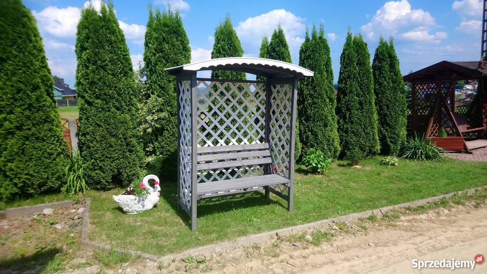 Pergola z ławką Jordanów