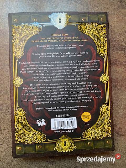 Karen Marie Moning Bloodfever polsku warmińsko-mazurskie Giżycko