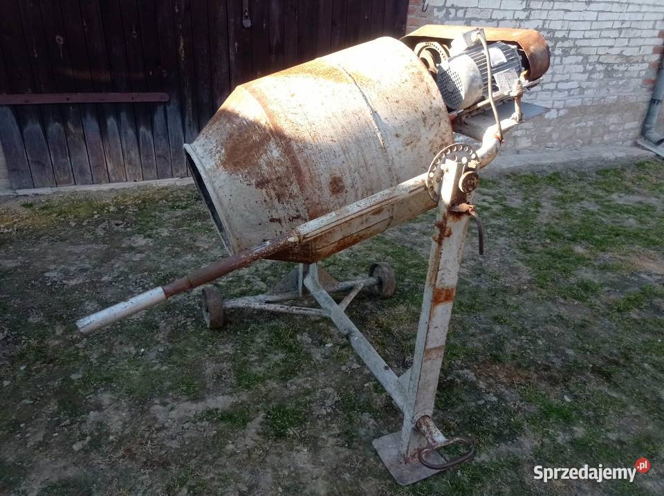 Betoniarka 200l z silnikiem 230380V Piaski
