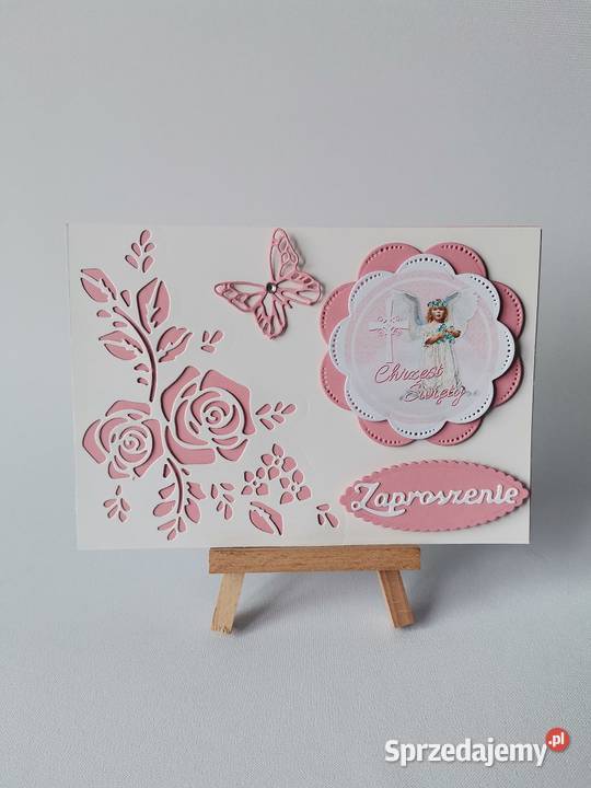 ZAPROSZENIA CHRZEST ŚWIĘTY DZIEWCZYNKA W Poznań