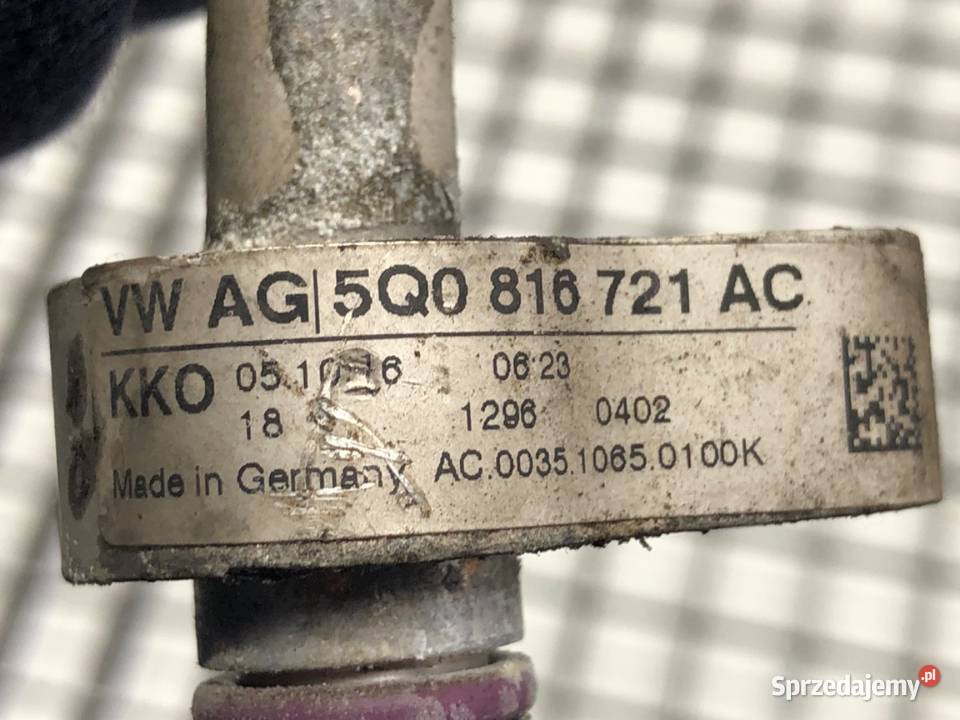 RURKA KLIMATYZACJI VW PASSAT B8 5Q0816721AC 20