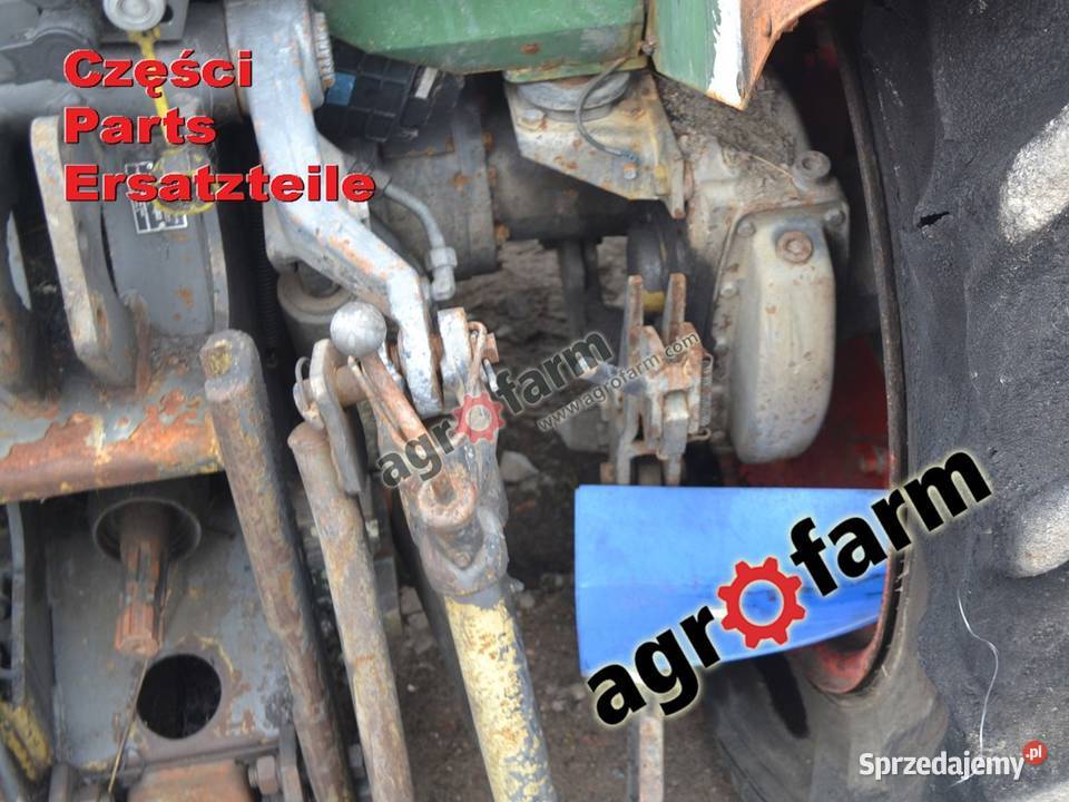 Fendt 260 części skrzynia biegów zwolnica oś