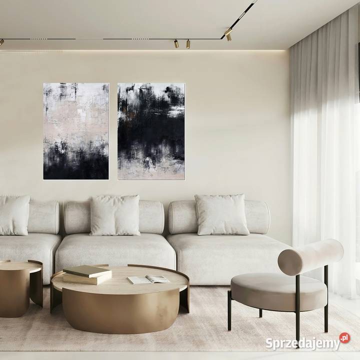 Tierra Negra abstrakcja nowoczesne obrazy do Malbork
