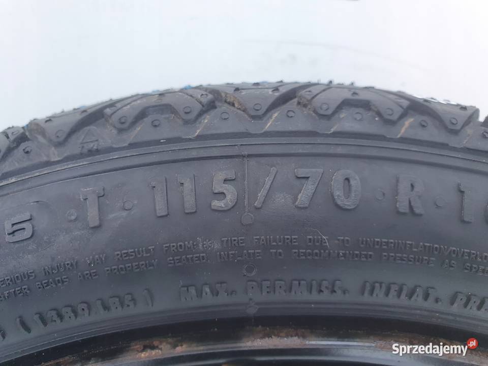 KOŁO ZAPASOWE 11570 R16 DOJAZDOWE Opel Zafira B Rudka sprzedam