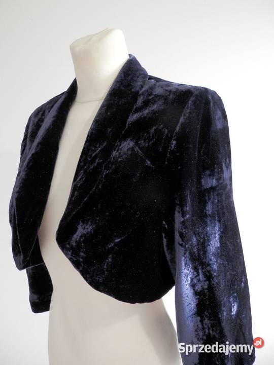 Marynarka Deni Cler Bolerko Narzutka Jedwabna