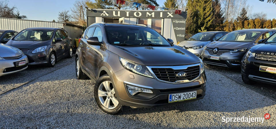 Kia Sportage 17 D SALON Zadbana Gwarancja gniazdo AUX Świdnica