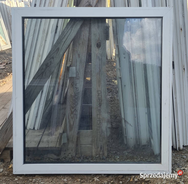 OKNA KacprzaK Witryna 101X110 FIX Używany PCV Lublin