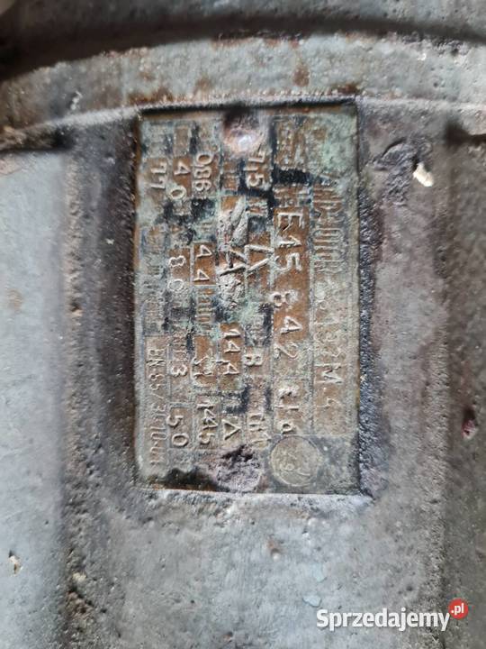 Silnik 75kW na wózku