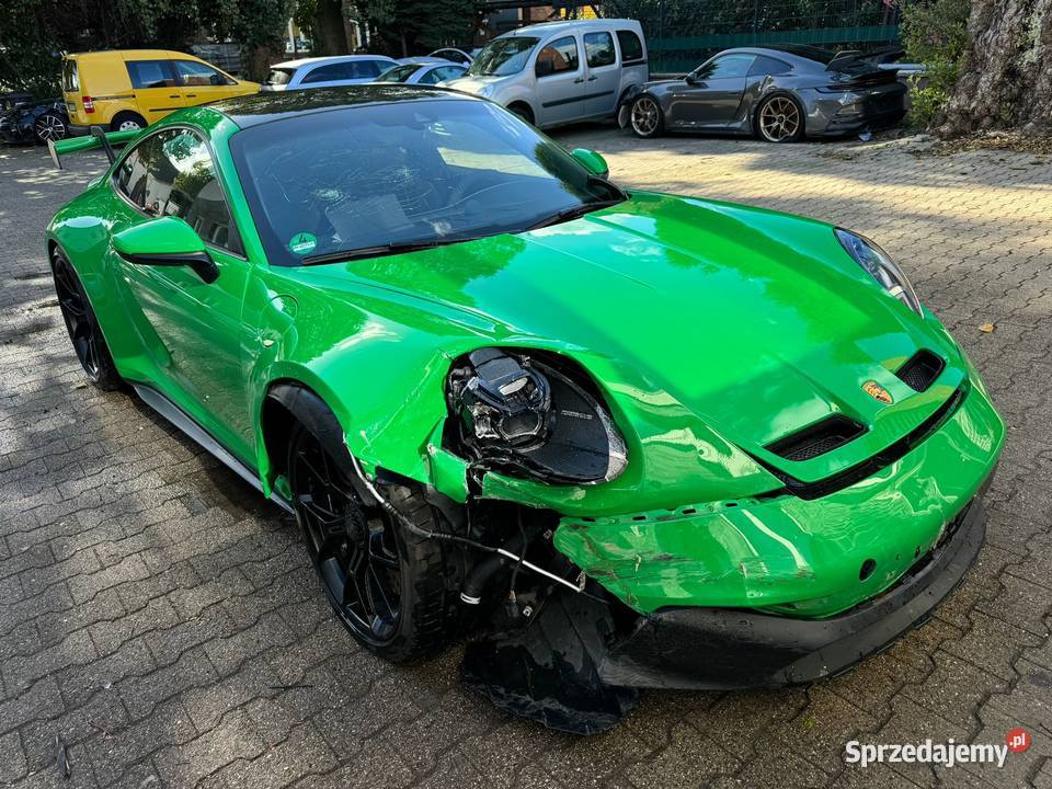 Porsche 911 992 GT3 Clubsport Carbon Liftsystem uszkodzony