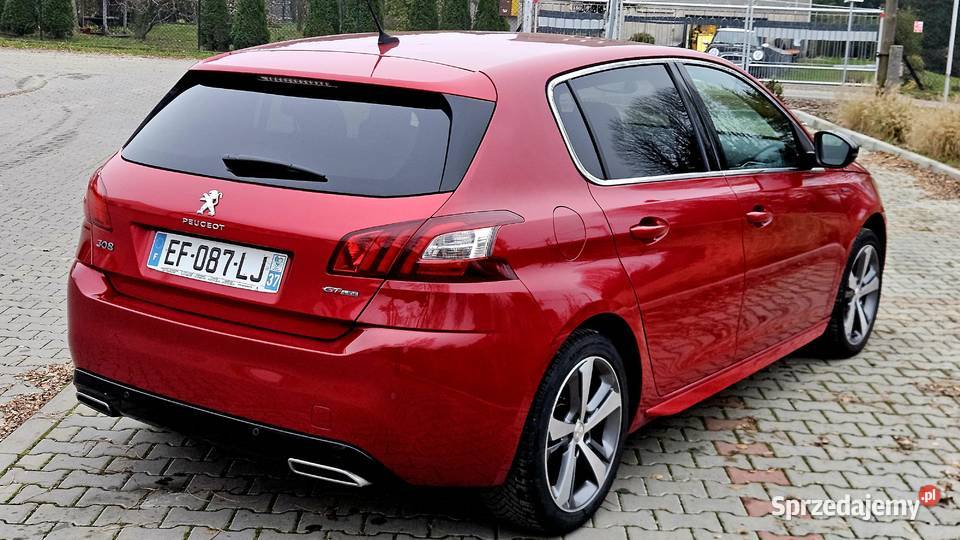 Peugeot 308 T9 2014 2021 12 GT LINE THP 130 FULL Szarów