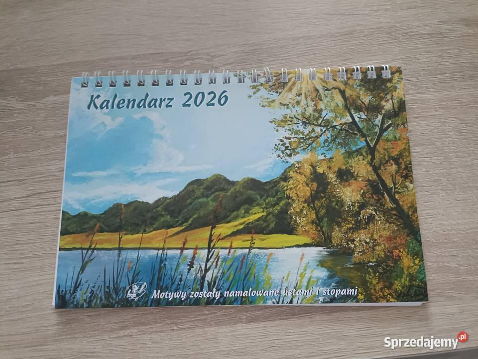 Kalendarz ze spiralką 2026 Kwidzyn sprzedam