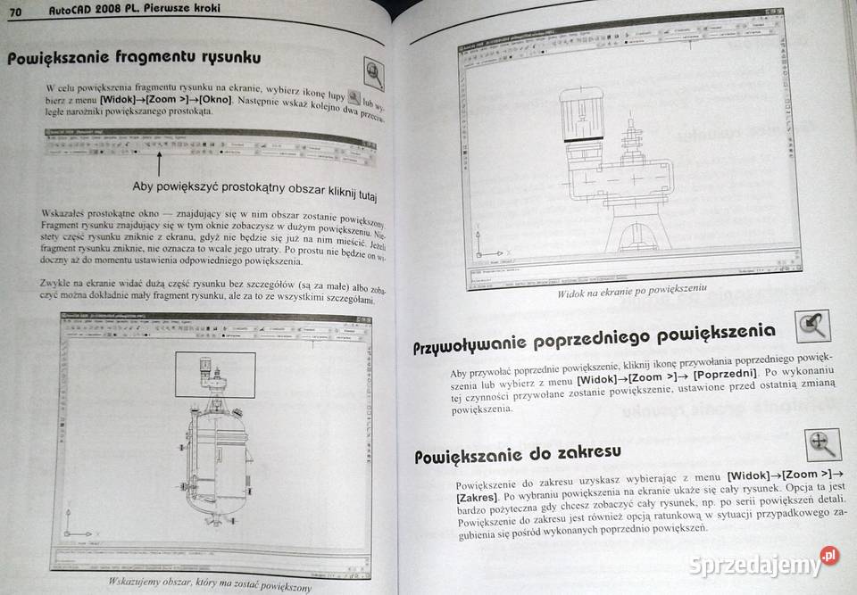 AutoCAD 2008 Pierwsze kroki Andrzej Pikoń miękka Chełm
