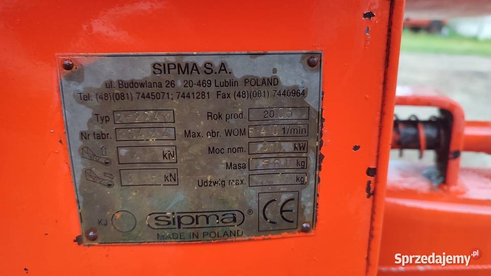 Sipma z2241 z2242 prasa kostkującą Famarol Claas nieuszkodzony Kostkujące sprzedam
