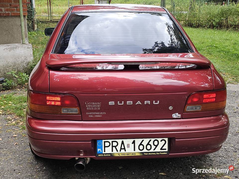 Subaru impreza gc 20 115 benzynagaz benzyna+LPG