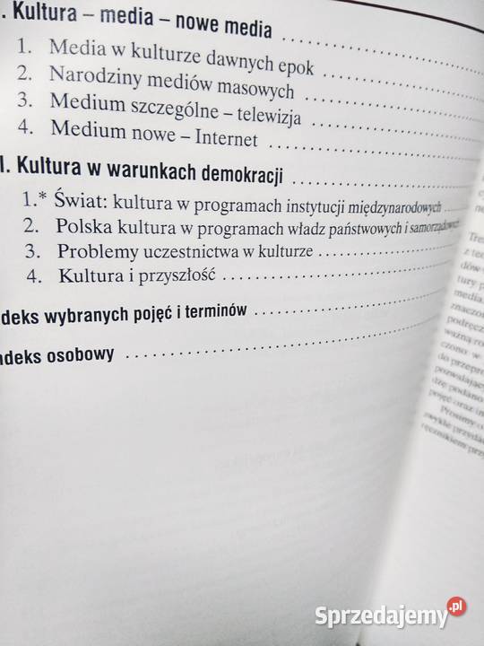 Wiedza o kulturze używane podręczniki szkolne Warszawa